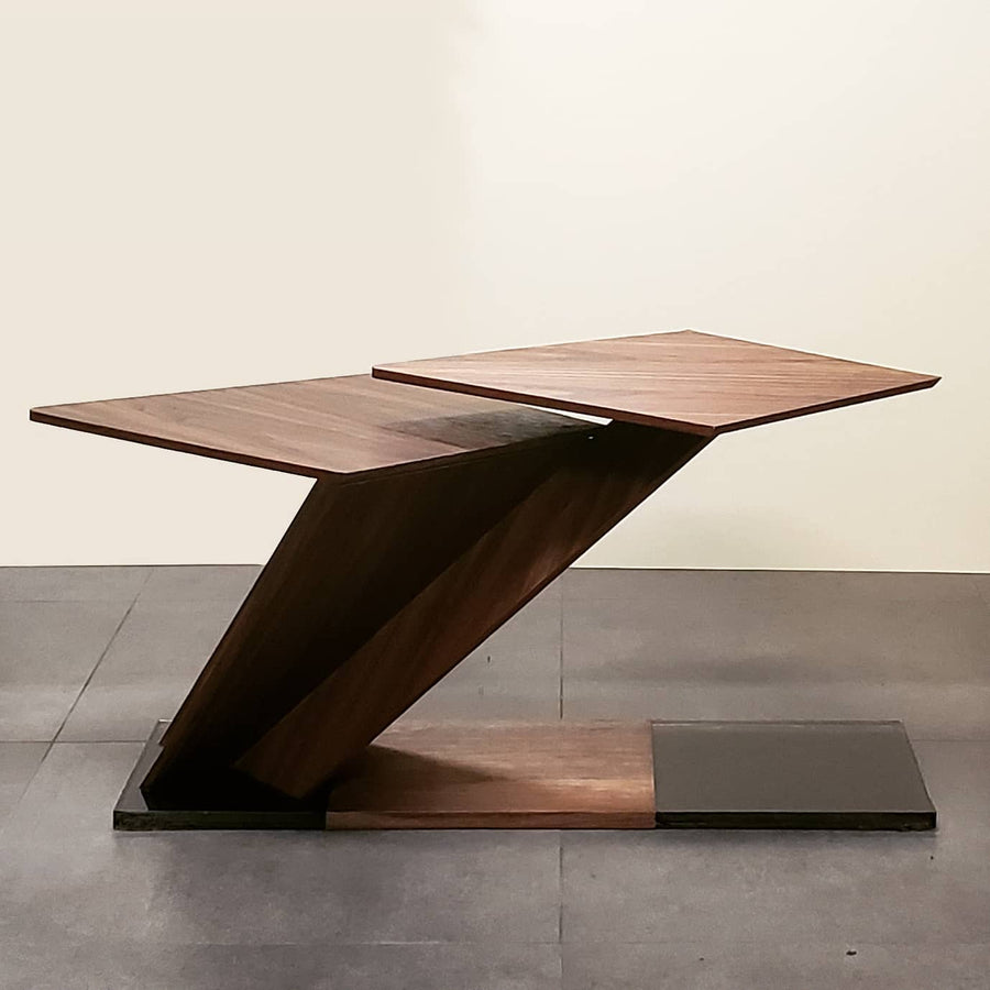 Side view of Canopy Table by Jason Robinson.